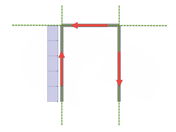 Garage Made of Walls and Plate