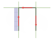 Garage Made of Walls and Plate