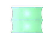 Steel Membrane Structure, Z-Axis Direction View