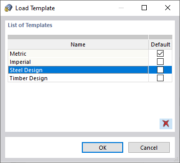 Importing Template