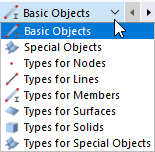 Selecting Subcategory for Category "Structure"