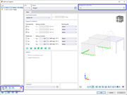 Dialog Box "Edit Line Support" with Options for Assigning and Creating New Types