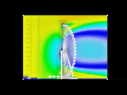Ferris Wheel with Vertical Render Color Map