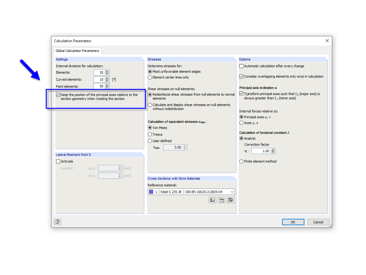 Setting for Profile Rotation
