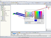 Modifying Colors for Materials in Panel
