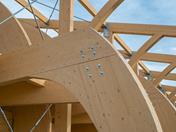 Roof Structure Made of Glued-Laminated Timber