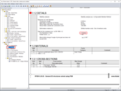 Fire Resistance Class in Printout Report