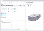Defining Variable Thickness via Two Nodes and Direction