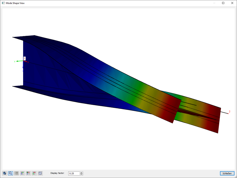 Mode Shape of Cantilever