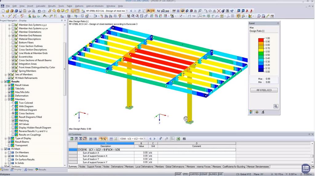 Structural Analysis of Steel Structures Using RFEM 5