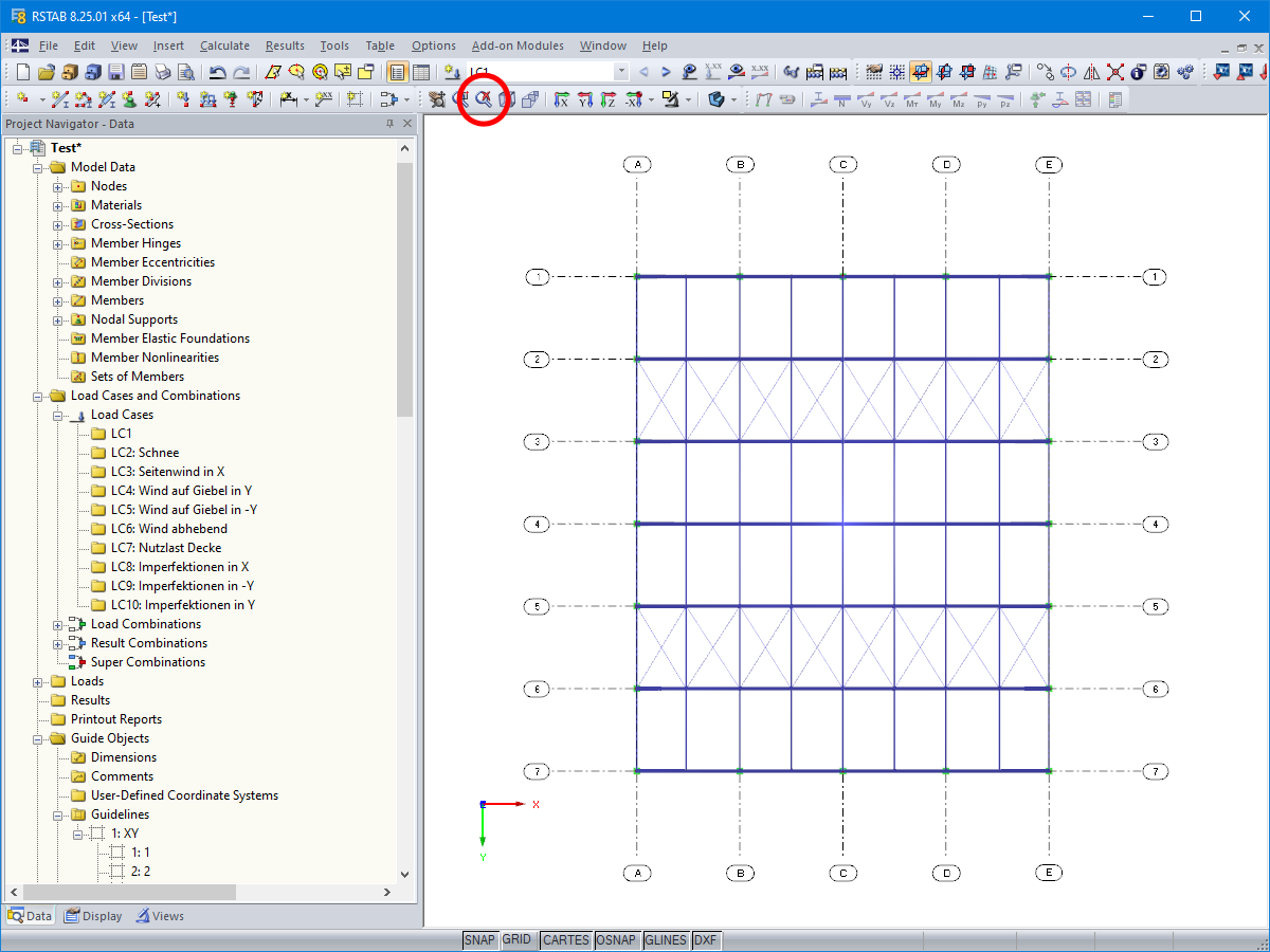 View with Considering Guide Objects