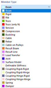 Selecting Member Type