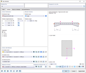 Defining Member with Tapered Cross-Section on Both Sides