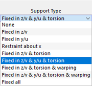 Selecting Support Type