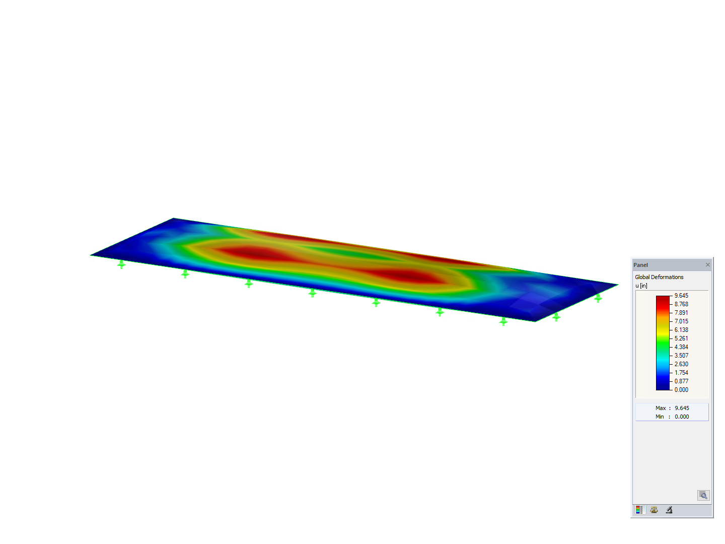 Gas Solid Inflated Foil Cushion, Deformation