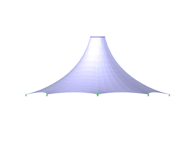 Tent, Y-Axis Direction View