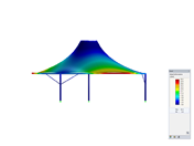 Form-Finding, X-Axis Direction View, Deformation