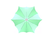 Circle Tent, Z-Axis Direction View