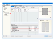 Display of Governing Loads in RF-CONCRETE Members