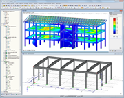 Diploma Thesis | Marek Záchenský: Analysis and Design of Office Building and Warehouse