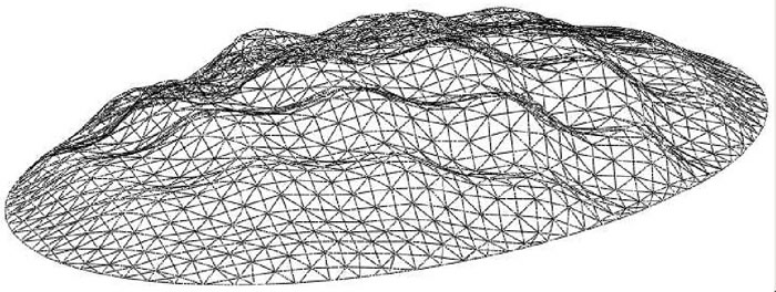 Stability Behavior of Steel Mesh Domes Prone to Imperfections