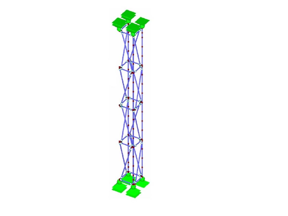 Man Structure Graduation Thesis | Structural Design of Wind Measurement Tower