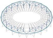 Structural Analysis and Optimization of Stadium Roof Based on Cable Truss Solution with Membrane Roof