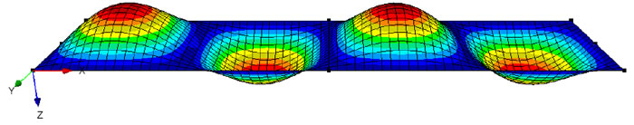 Numerical Buckling Analysis of Perforated Rectangular Steel Plates