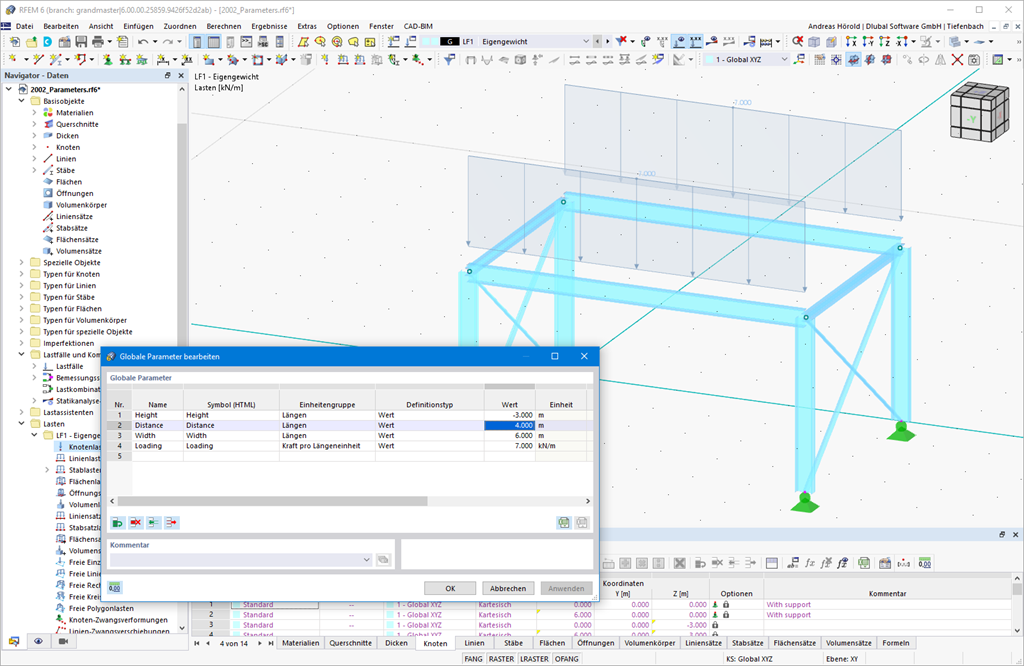 Feature 002002 | Optional Parametric Input