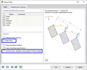 Settings for Copying Lines