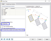 Settings for Copying Lines