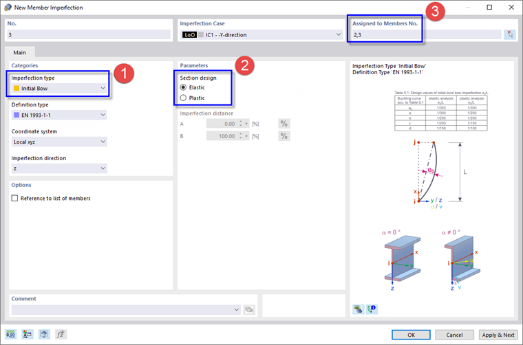 Defining Bow Imperfection of Steel Columns