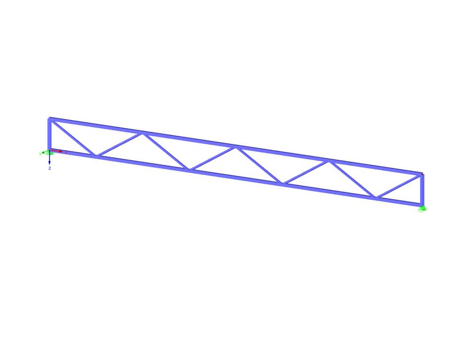 Steel Truss Made of Hollow Sections