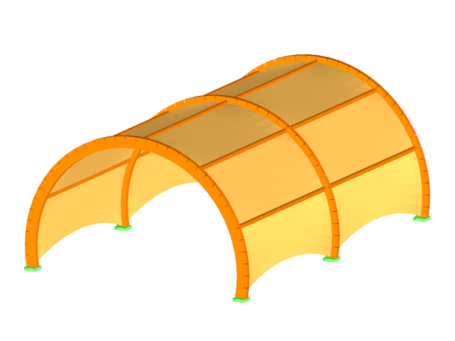 Membrane Arched Hall