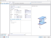 Dialog Box "New Member Hinge"