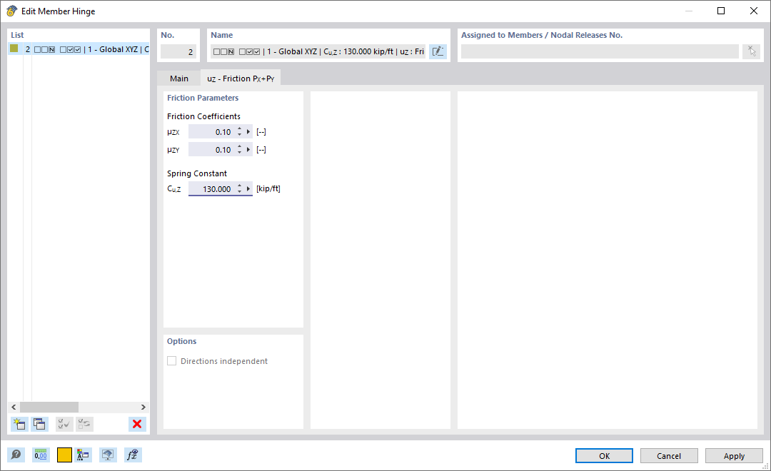 Defining Friction Coefficients