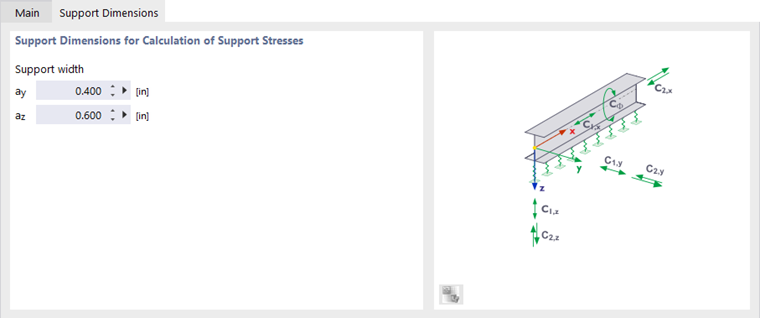 Defining Support Dimensions