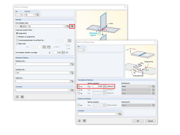 FAQ 005038 | I have a roof structure resting on a steel column that runs to the foundations. The column runs through a perimeter wall that supports the false ceiling. A considerable part of the load from the roof is transferred to the wall.