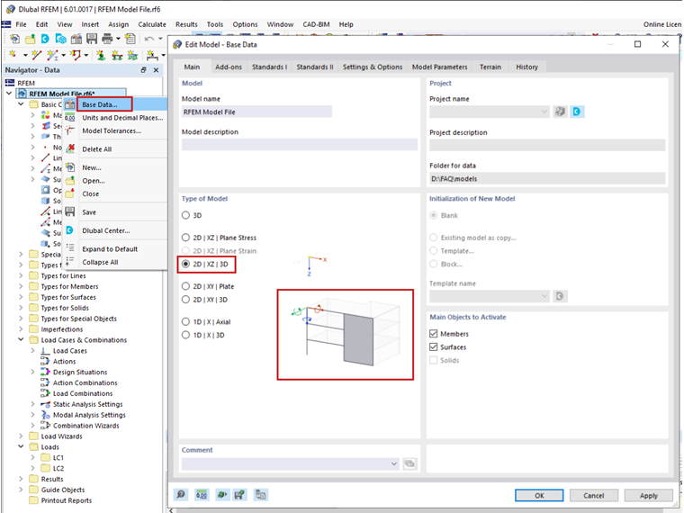 FAQ 005040 | What does model type 2D/XZ/3D or 2D/XY/3D mean?