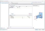 Dialog box for entering local member cross-section reductions in the steel design.