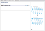 Defining Equivalent Loads from Load Case