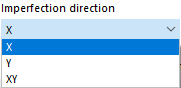 Selecting Imperfection Direction
