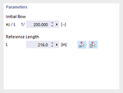 Defining Initial Bow Imperfection and Reference Length