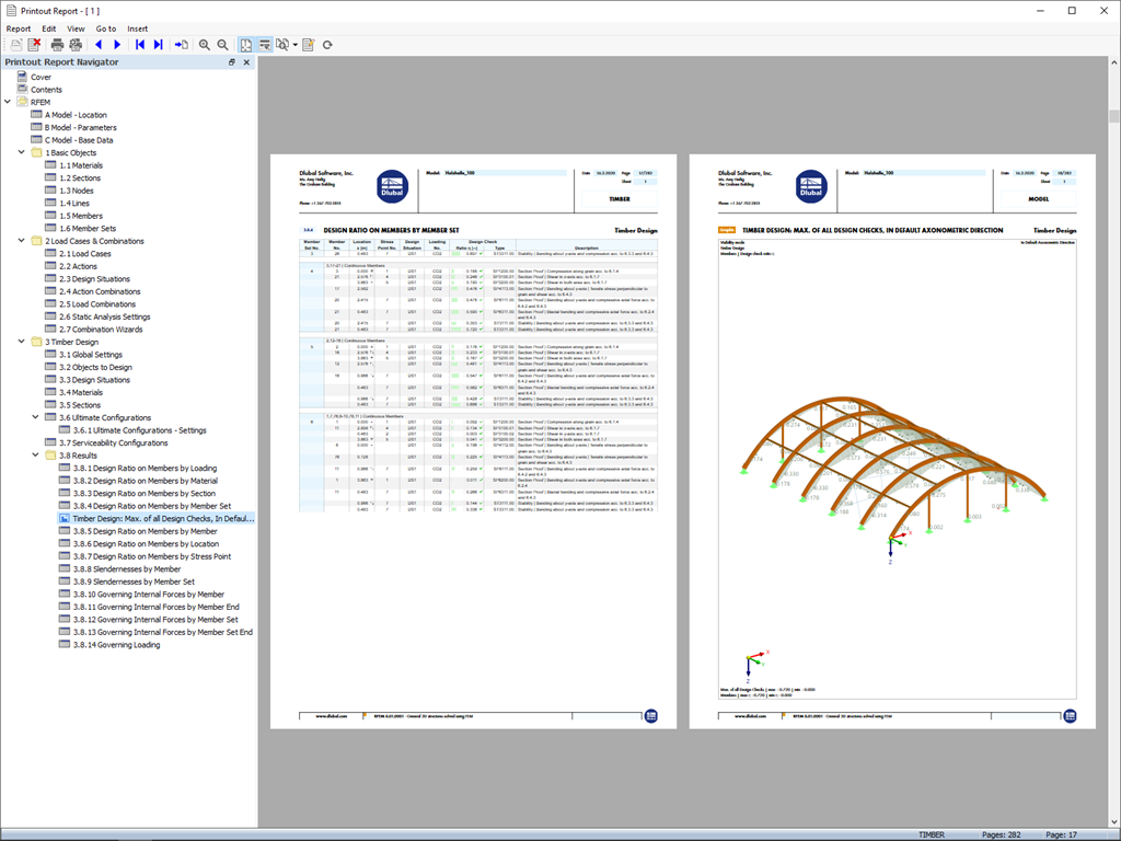 Structural Analysis and Design Software for Eurocodes (EC)