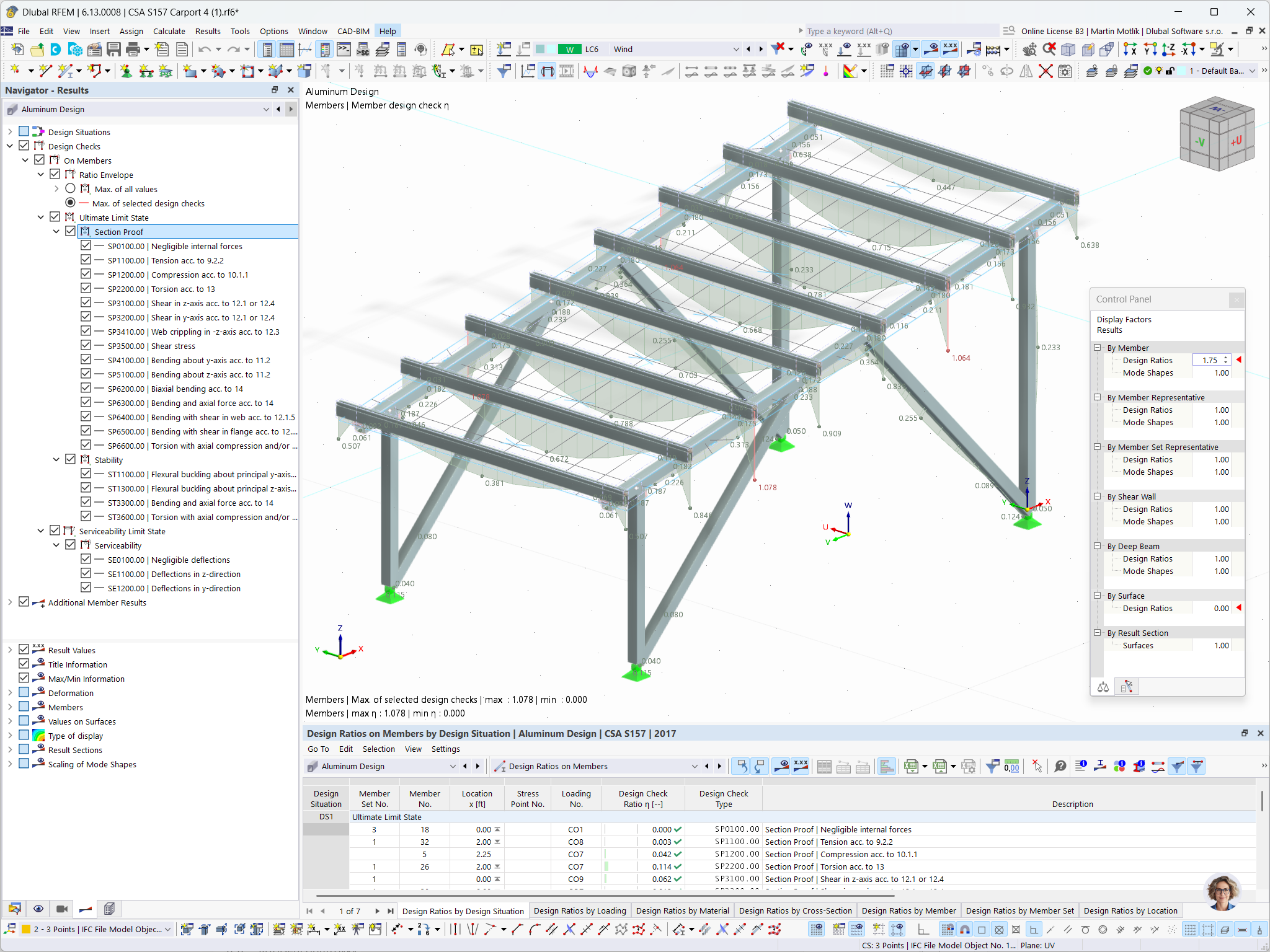 Structural Analysis and Design Software for Eurocodes (EC)