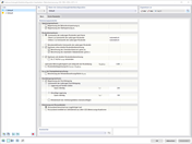 View of the serviceability configuration for concrete deformation in the RFEM 6 environment.