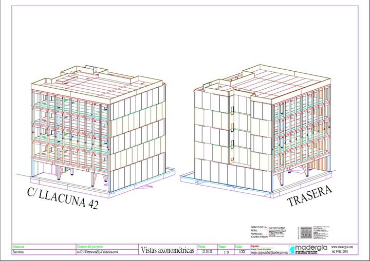 Axonometric Views for Mounting (© Madergia)