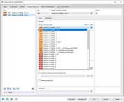 Dialog Box "Load Cases and Combinations", Tab "Design Situations"