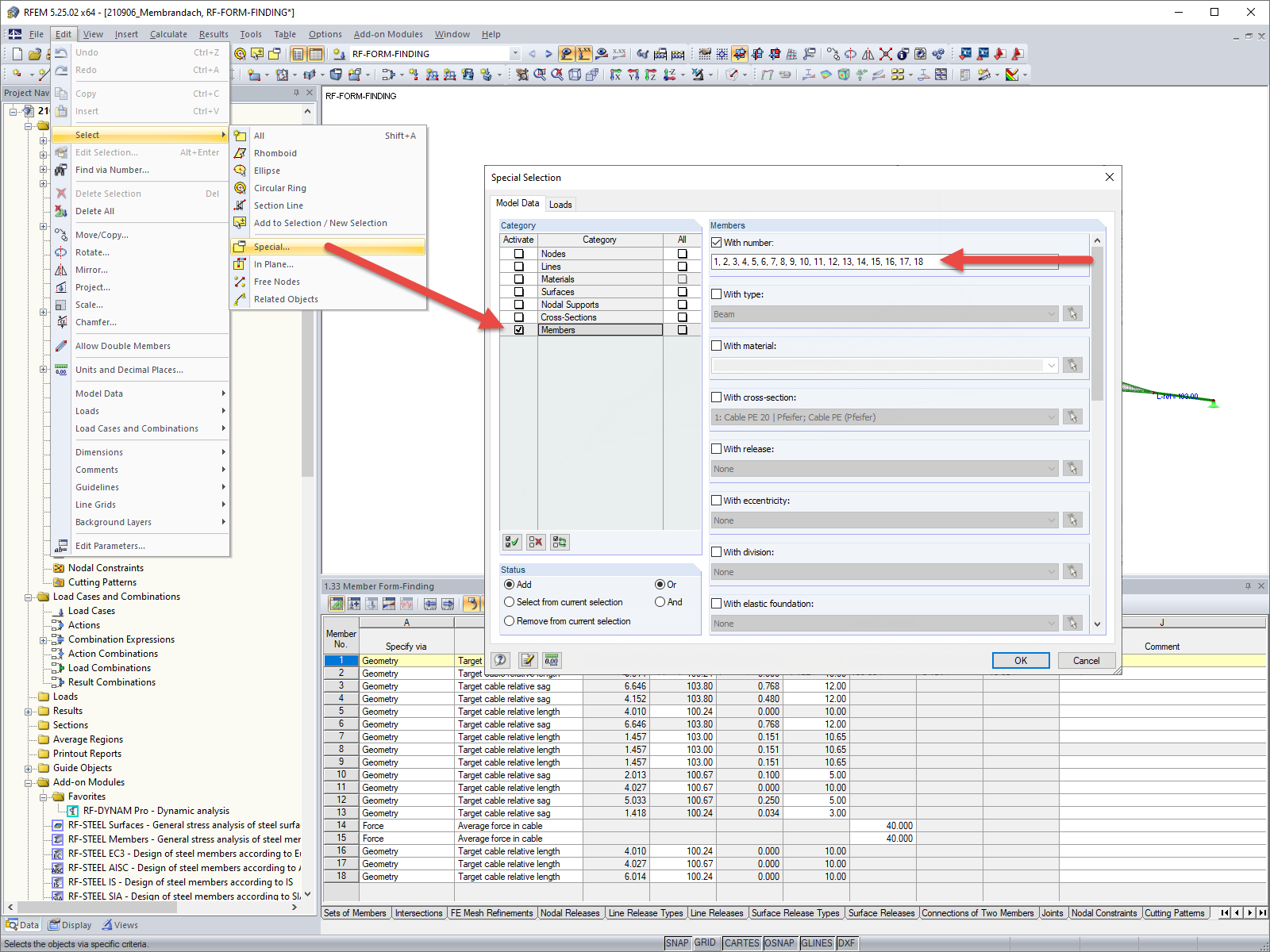 FAQ 005079 | Can I create visibility from objects even though the function is grayed out?
