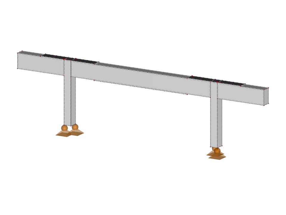 Gantry with Carbon Fiber Reinforcement